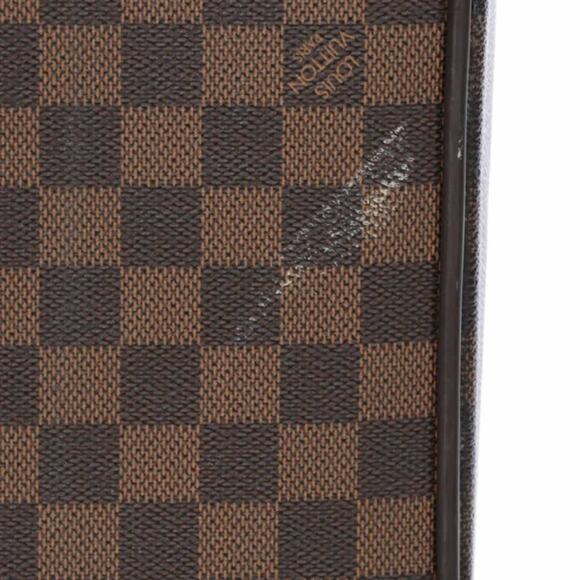 Louis Vuitton Pégase 65 Wheeled Suitcase in Damier Ebene Canvas and Leather - Picture 12 of 16